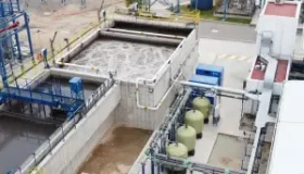 Reverse osmosis system for water drinking plant.